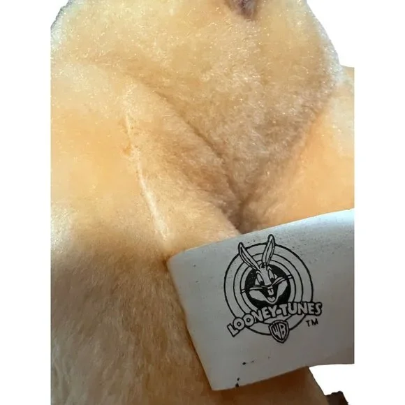 Ace Vintage '95 '97 Looney Tunes Porky Pig 11" Plushes Set of 2 Leather Jackets - Picture 10 of 16